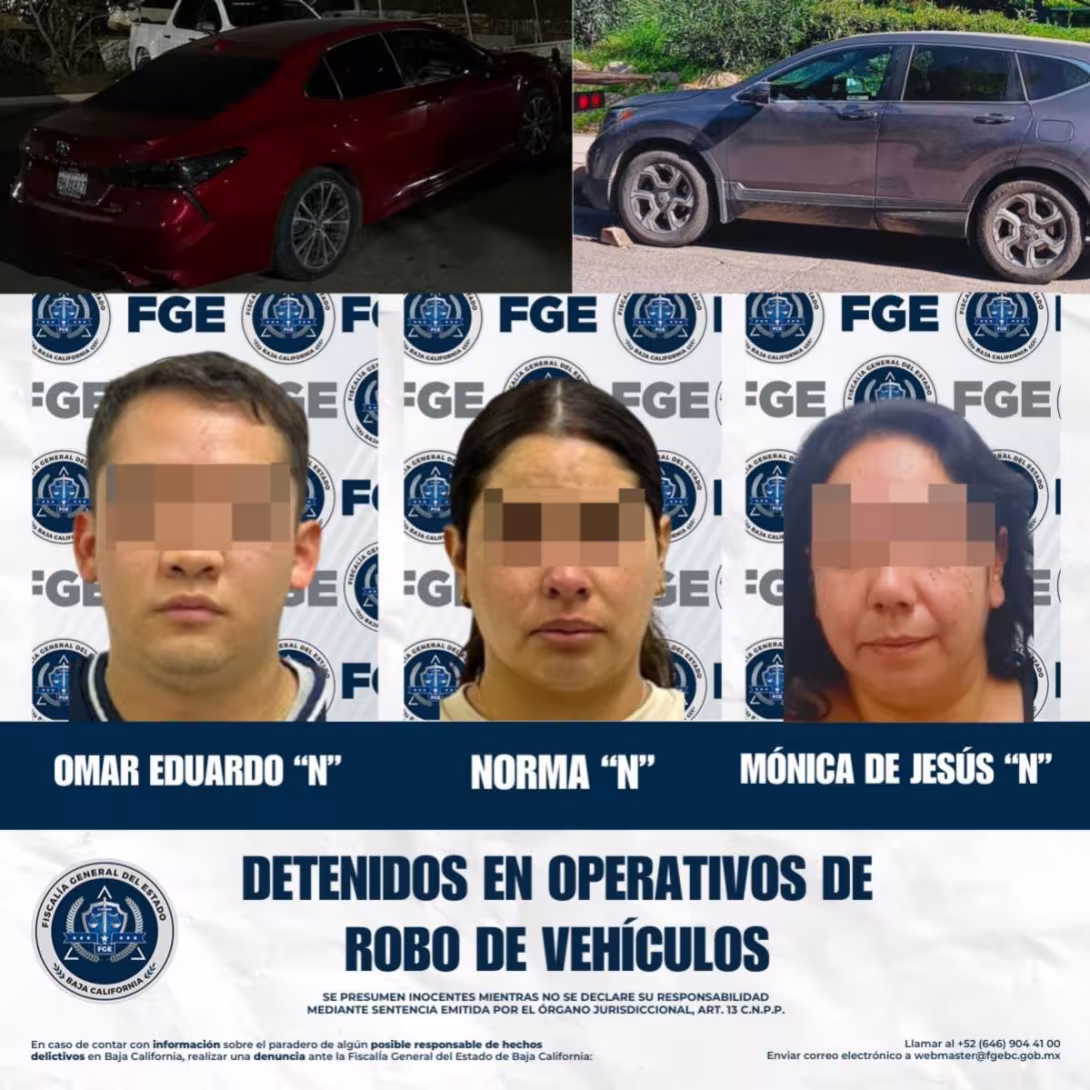 Detenidos  RV